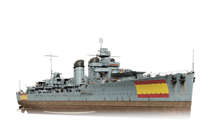 Almirante Cervera — World of Warships