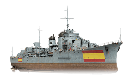 Méndez Núñez — World of Warships